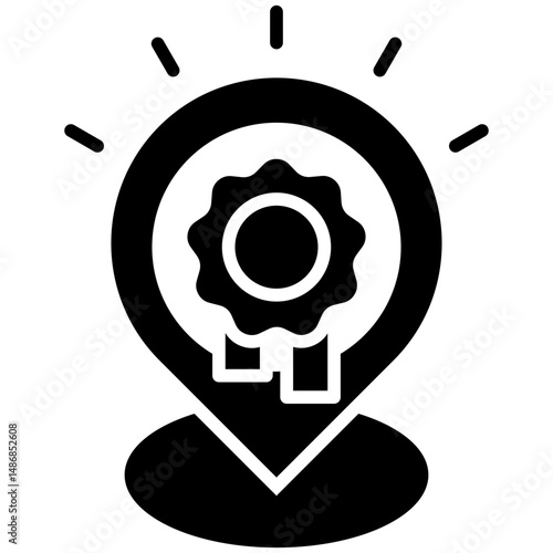 Brand Positioning Icon