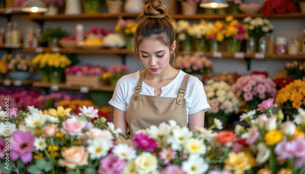 Flower arrangement workshop local florist photography bright environment close-up creativity Flower arrangement workshop local florist photography bright environment close-up creativity
