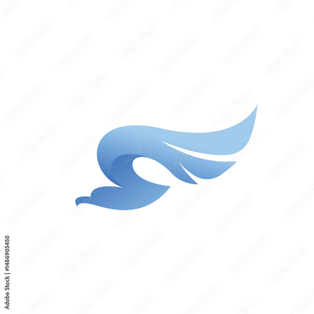 Obraz premium Eagle logo design template