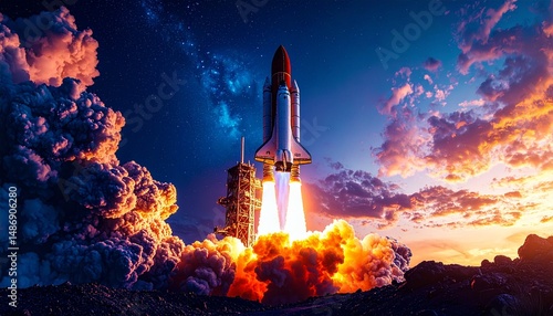 A cosmic journey begins with this launch.  