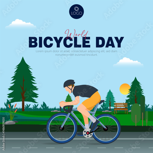World Bicycle Day, observed annually on June 3rd.