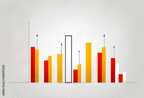 business bar chart showing ...