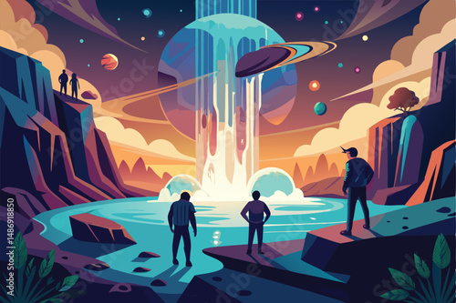 Explorers Uncover Hidden Cosmic Secrets in Silhouettes