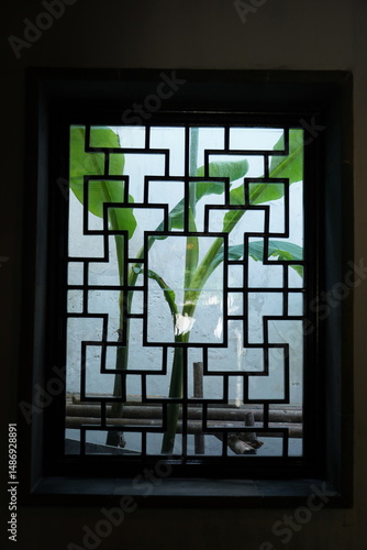 Partial architecture of Chinese classical gardens