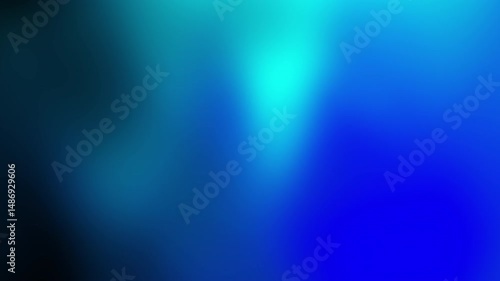 A smooth gradient abstract background blending shades of blue and cyan, Abstract texture Gradient motion Background animation.