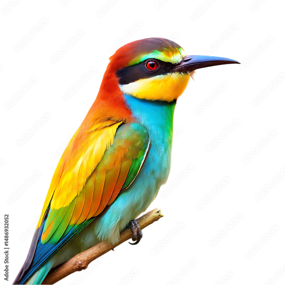 Fototapeta premium Rainbow Bee-eater Bird
