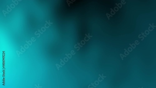 A smooth teal and dark blue gradient background with soft, flowing transitions and a calming abstract feel, Abstract texture Gradient motion Background animation.