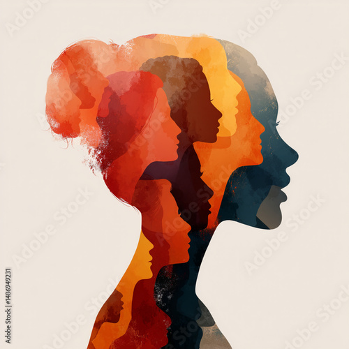 human head silhouette