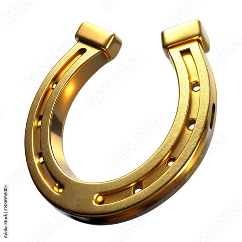 Lucky Gold Horseshoe Image