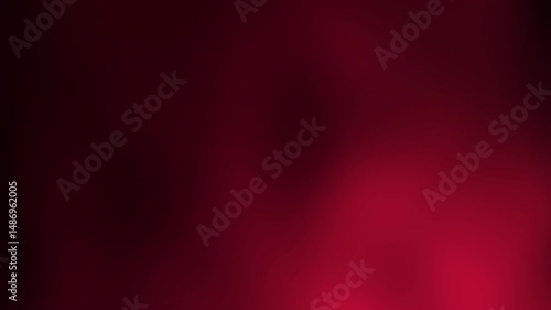 A smooth gradient of dark red and maroon colors blending softly across the image, Abstract texture Gradient motion Background animation.
