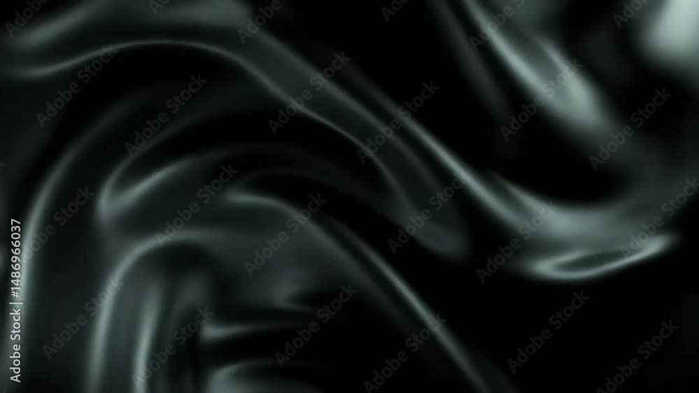 custom made wallpaper toronto digitalFlowing Black Silk Fabric with Subtle Light and Shadow Movement