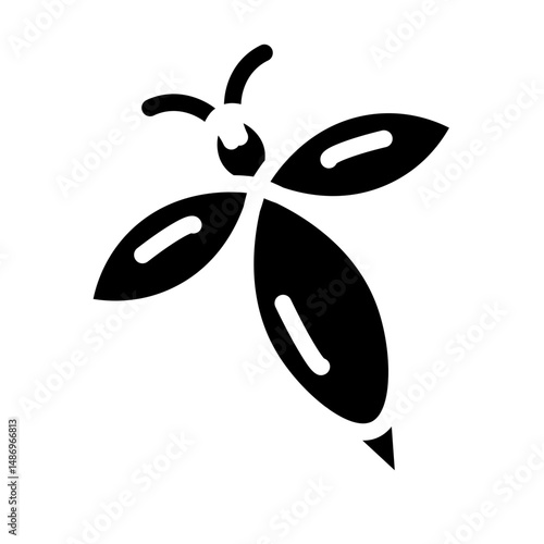 bumblebee glyph icon