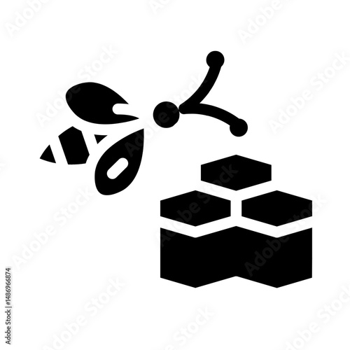 hives glyph icon