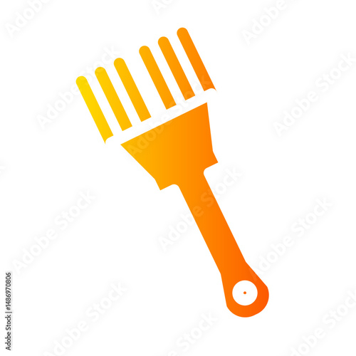 comb gradient icon