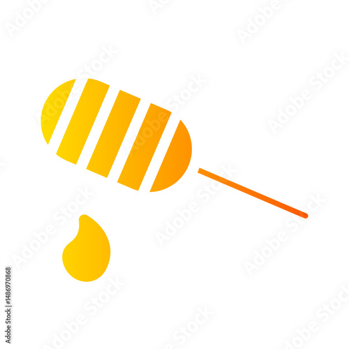 honeycomb gradient icon