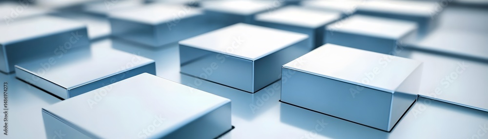 Abstract geometric shapes in light blue tones. Abstract geometric shapes in light blue tones.