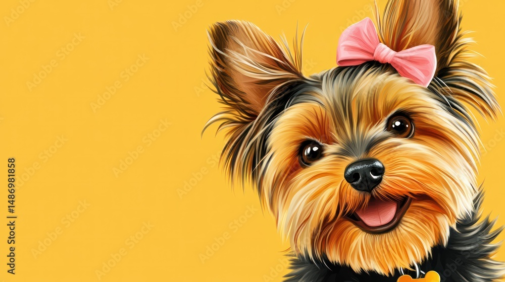 Fototapeta premium Adorable Dog Portrait