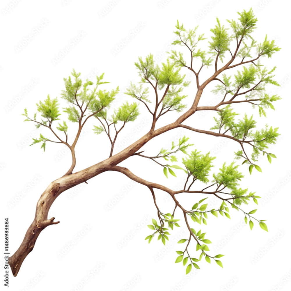 Fototapeta premium Spring Branch: Tree Branch Image