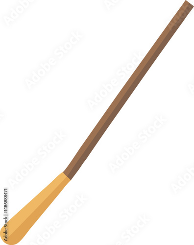 A detailed vector art illustration of cotton swabs, showcasing clean, realistic design ideal for medical, hygiene, or personal care themes.