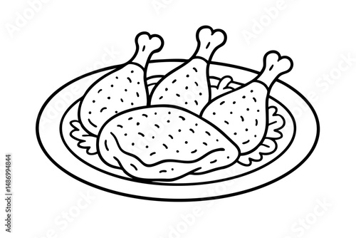 Jerk Chicken Spicy Jamaican Grilled Dish