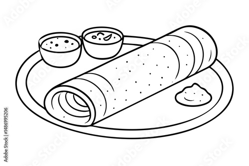 Dosa a Traditional South Indian Fermented Crepe