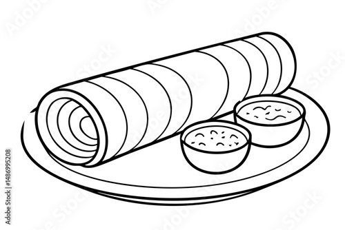 Dosa a Traditional South Indian Fermented Crepe