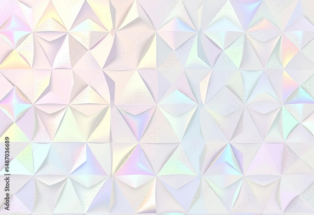 Seamless iridescent pastel vector tessellation pattern , modern, stylish Seamless iridescent pastel vector tessellation pattern , modern, stylish