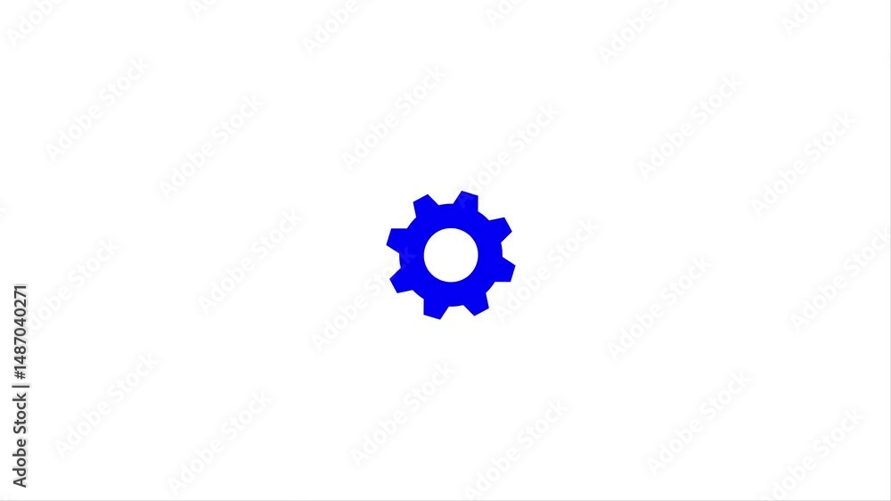Four gear parts merge into one and start rotating, symbolizing teamwork and system integration. Green screen background Four gear parts merge into one and start rotating, symbolizing teamwork and system integration. Green screen background