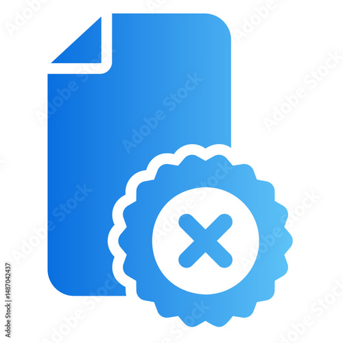 rejected Gradient icon