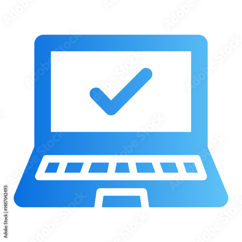 system success Gradient icon