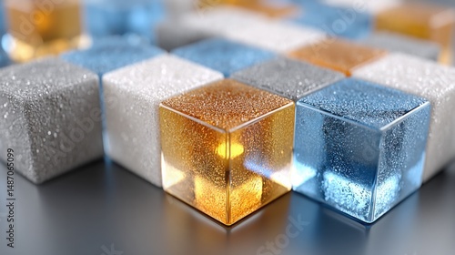 Wallpaper Mural Strategic blockchain-native transparency score icon concept for promoting accountability and trust in public services sector Torontodigital.ca