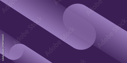 Minimalist purple geometric background. Modern glossy blue gradient diagonal shape design. Dynamic shape. Elegant geometric. Suitable for background, poster, banner, booklet, brochure, website