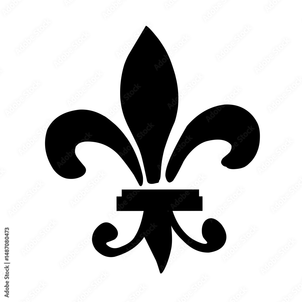 Obraz premium fleur de lis icon vector