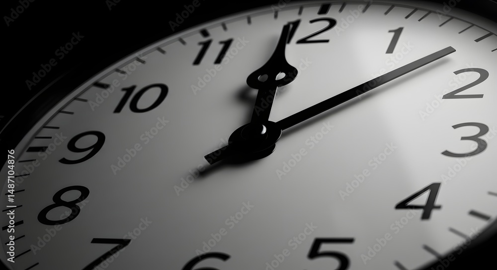 Analog Clock Showing Time Analog Clock Showing Time