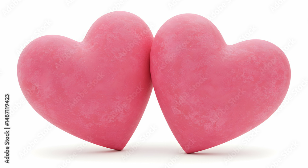 heart, hearts, love, Two Pink Hearts Touching heart, hearts, love, Two Pink Hearts Touching