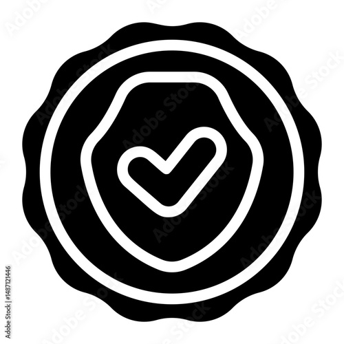 Check testing Solid Icon