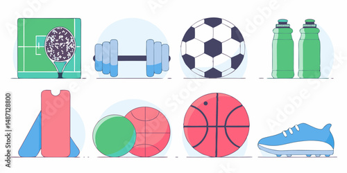 A set of vector Easter egg designs with ribbon, like a championship ball icon