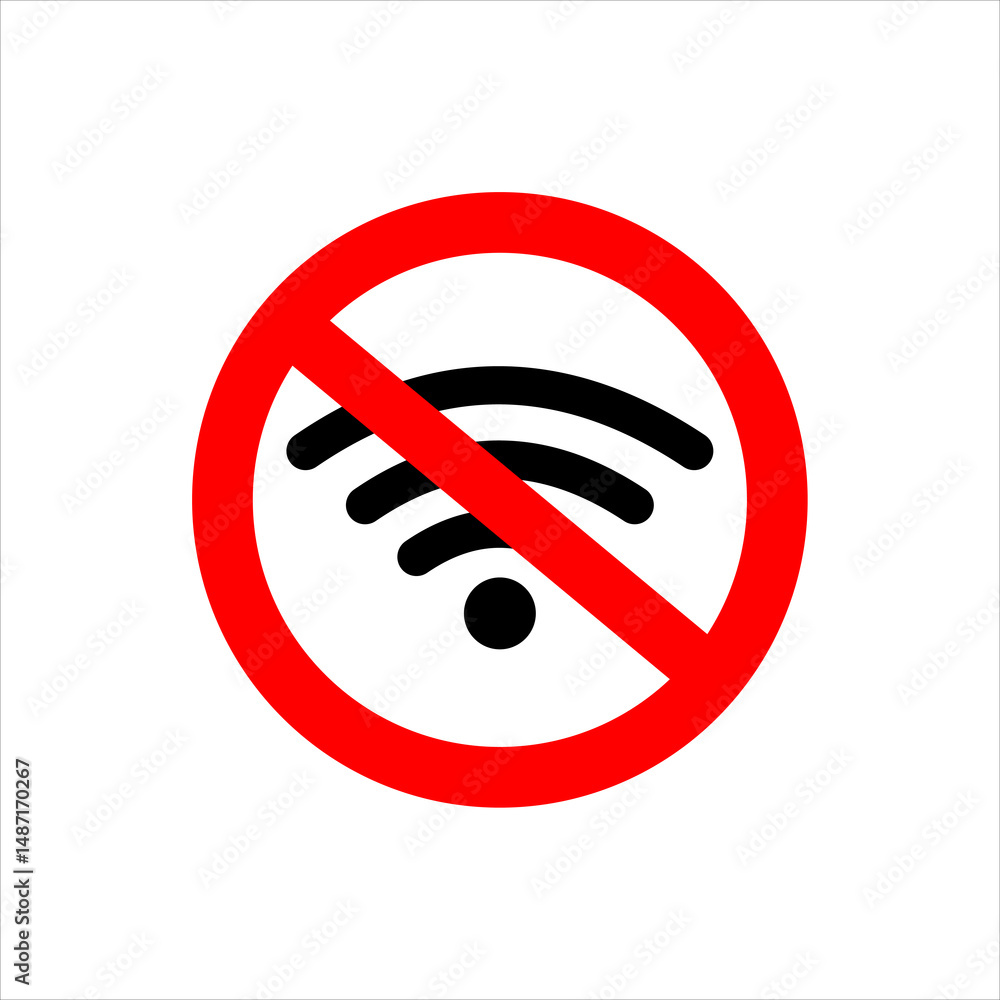 No internet network icon is suitable for prohibition icons in certain places
No internet network icon is suitable for prohibition icons in certain places