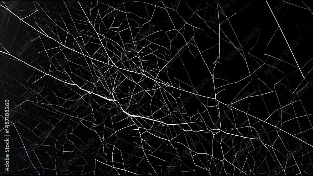 Close-Up Time-Lapse of Stress Fractures in a Glass Pane Close-Up Time-Lapse of Stress Fractures in a Glass Pane