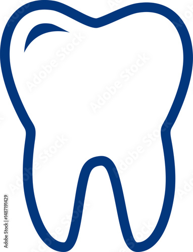 Dentures VS Teeth in a Day Implants. Human teeth. Tooth icon