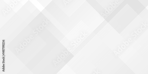 Luxury minimal creative modern gradient element shiny line technology Light gray and white overlap triangle abstract subtle vector business background.
