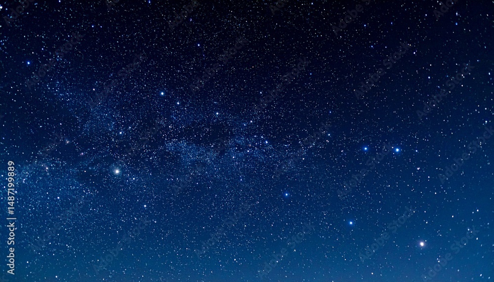 Naklejka premium 夏の夜空をイメージした星屑のテクスチャ