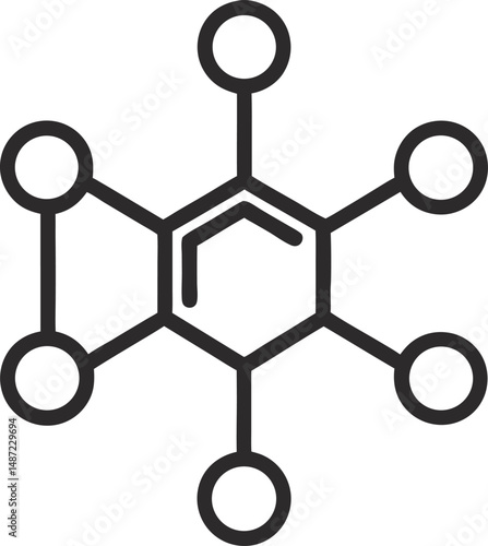 Connections Icon  vector