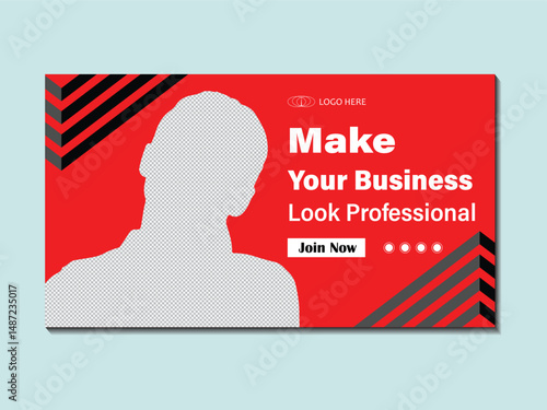  Clean & Corporate YouTube Thumbnail Design
