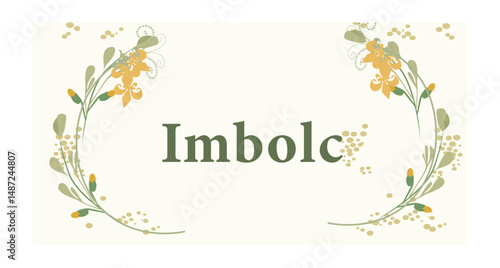 Imbolc Early Spring Celtic Festival Vector Collection-08