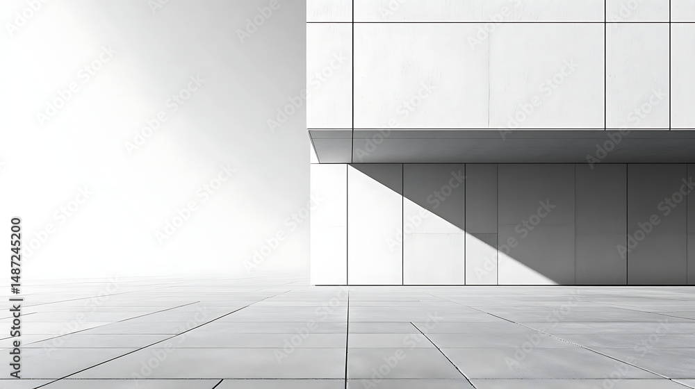 Obraz premium Modern office building reflecting cityscape with glass exterior design high resolution picture