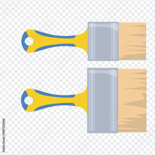 Creative Paint Brush Tool Premium Vector Design 2025