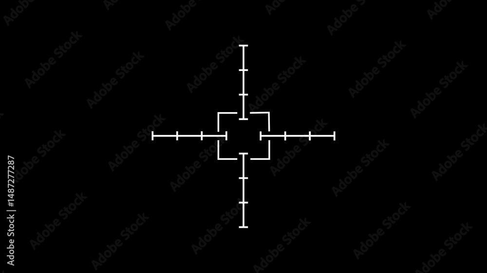 target Crosshair Animation Aim Focus HUD Overlay Effect aim or target animation target Crosshair Animation Aim Focus HUD Overlay Effect aim or target animation