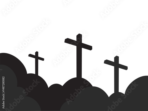 Jesus Christ on the Cross Background
