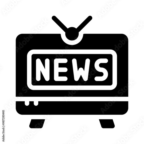 broadcast glyph icon